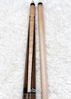 Jacoby Pool Cue with 11.75 or 12.75 Pro Shaft (Ebony & Bocote) FREE CASE & CAPS