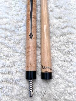 Jacoby Pool Cue with 11.75 or 12.75 Pro Shaft (Ebony & Bocote) FREE CASE & CAPS