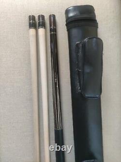 Jazz Custom Ebony Pool Cue -SW Style Hi/Low Sharp Points 3x8/11 READ DESCRIPTION