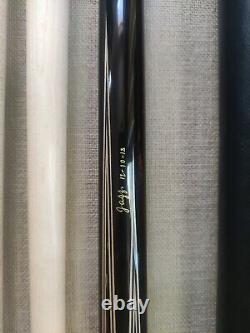 Jazz Custom Ebony Pool Cue -SW Style Hi/Low Sharp Points 3x8/11 READ DESCRIPTION