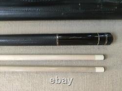 Jazz Custom Ebony Pool Cue -SW Style Hi/Low Sharp Points 3x8/11 READ DESCRIPTION