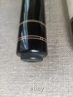 Jazz Custom Ebony Pool Cue -SW Style Hi/Low Sharp Points 3x8/11 READ DESCRIPTION