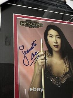 Jeanette Lee Signed Photo JSA Auto Custom Framed Billiards Pool