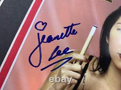 Jeanette Lee Signed Photo JSA Auto Custom Framed Billiards Pool