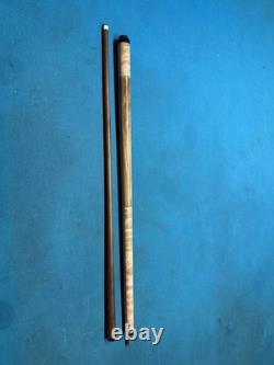 Jeffrey Tucker Custom Curly Maple/Olive Wood Pool Cue 30 Kielwood Shaft, 3/8X10