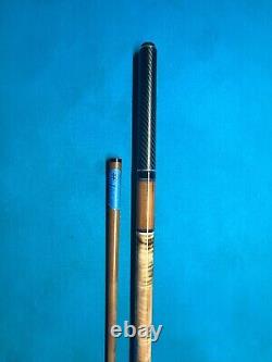 Jeffrey Tucker Custom Goncalo Alves/Curly Maple Pool Cue, 3/8X10, 30KW Shaft