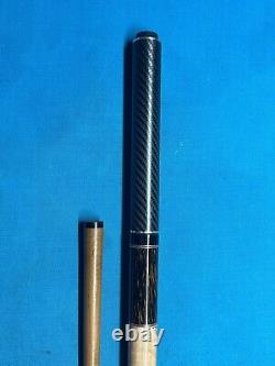 Jeffrey Tucker Custom Wenge/Curly Maple Pool Cue, 30 KW Shaft, 3/8X10 Joint