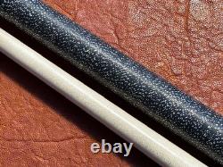 Jerry Olivier Custom 4 Point Pool Cue With One Shaft. Linen Wrapped Cue