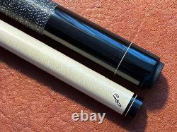 Jerry Olivier Custom 4 Point Pool Cue With One Shaft. Linen Wrapped Cue