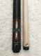 Jerry Olivier Custom Pool Cue Cs-1 Cocobolo Points, Pearl & Turquoise Inlays