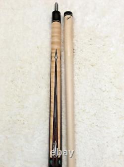 Jerry Olivier Custom Pool Cue CS-1 Cocobolo Points, Pearl & Turquoise Inlays