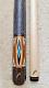 Jerry Olivier Custom Pool Cue Gen-18-14 B, Floating Inlays, Free Hard Case