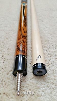 Jerry Olivier Custom Pool Cue GEN-18-14 B, Floating Inlays, FREE HARD CASE