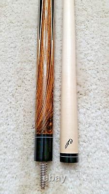 Jerry Olivier Custom Pool Cue GEN-18-14 B, Floating Inlays, FREE HARD CASE