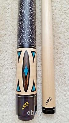 Jerry Olivier Custom Pool Cue, GEN-18-14, Floating Points, FREE HARD CASE