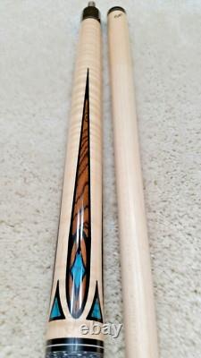Jerry Olivier Custom Pool Cue, GEN-18-14, Floating Points, FREE HARD CASE