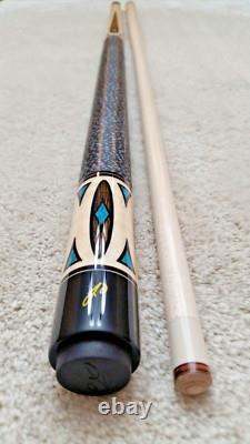 Jerry Olivier Custom Pool Cue, GEN-18-14, Floating Points, FREE HARD CASE