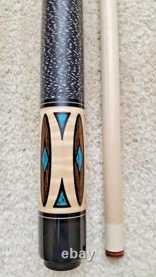 Jerry Olivier Custom Pool Cue, GEN-18-14, Floating Points, FREE HARD CASE
