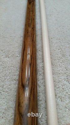 Jerry Olivier Custom Pool Cue, JO-18-12 B, 12 Bocote Points, FREE HARD CASE