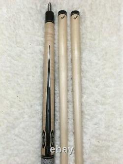 Jerry Olivier Custom Pool Cue The Cross Mother Of Peal Cross Inlays, FREE CASE