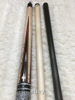 Jerry Olivier Pool Cue Bushka Tribute Custom withCarbon & Maple Shafts FREE CASE