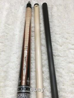 Jerry Olivier Pool Cue Bushka Tribute Custom withCarbon & Maple Shafts FREE CASE
