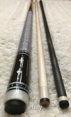 Jerry Olivier Pool Cue Bushka Tribute Custom withCarbon & Maple Shafts FREE CASE