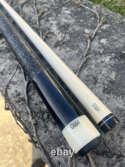 Jet Black Player pool cue stick By Giuli Custom Cues, Brand New