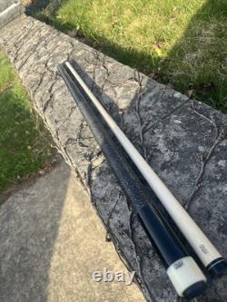 Jet Black Player pool cue stick By Giuli Custom Cues, Brand New