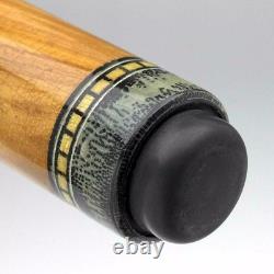 Jim Pierce Custom Cue Ebony/Olivewood 3/8-10 thread Billiard Pool stick