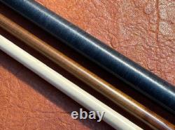 Jim Vest Custom Pool Cue With 1 Kielwood Shaft & 1 Maple Shaft