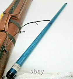 Jim Vest Custom Pool Cue with Leather case FREE SHIPPING