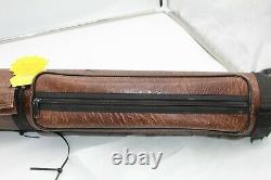 Jim Vest Custom Pool Cue with Leather case FREE SHIPPING