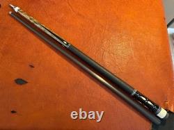 Jonas Reyes Custom Pool Cue With Carbon Fiber Shaft. 4 Point Leather Wrap