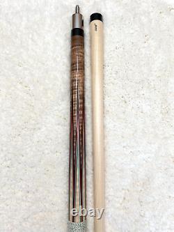 Joss Custom 1 of 1 Pool Cue with 8 Sharp Points (Curly Maple) FREE HARD CASE