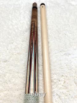 Joss Custom 1 of 1 Pool Cue with 8 Sharp Points (Curly Maple) FREE HARD CASE