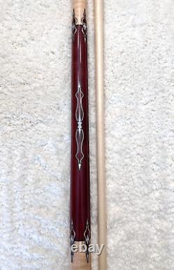 Joss Custom Pool Cue 1 of 2 Made (Curly Maple & Purple Heart) FREE HARD CASE