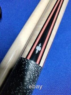 Joss Custom Pool Cue 19.50oz 13mm Irish Lenin Wrap 5/16-14