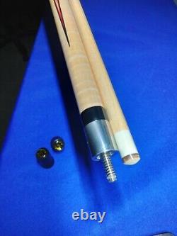 Joss Custom Pool Cue 19.50oz 13mm Irish Lenin Wrap 5/16-14