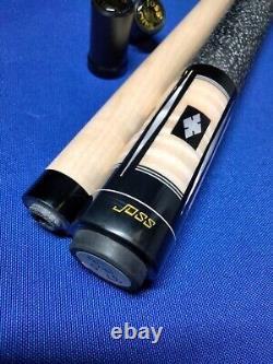 Joss Custom Pool Cue 19.50oz 13mm Irish Lenin Wrap 5/16-14