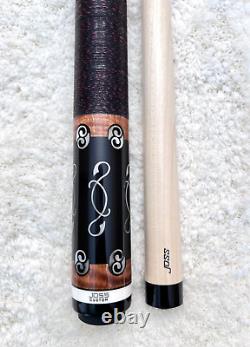 Joss Custom Pool Cue HOPP20-936 (5 Points & Curly Maple) FREE HARD CASE