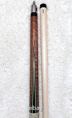 Joss Custom Pool Cue with 5 Points (Curly Maple) FREE HARD CASE