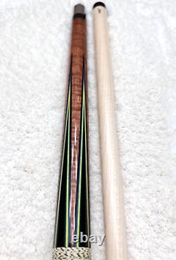 Joss Custom Pool Cue with 5 Points (Curly Maple) FREE HARD CASE