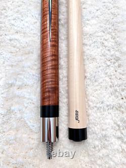 Joss Custom Pool Cue with 5 Points (Curly Maple) FREE HARD CASE