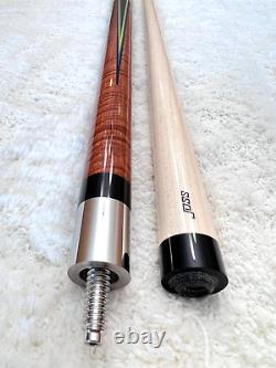 Joss Custom Pool Cue with 5 Points (Curly Maple) FREE HARD CASE