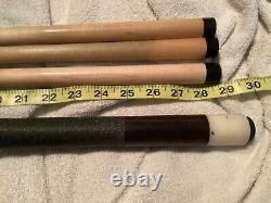 Joss West Bill Stroud 1975 Custom Pool Cue Very Rare One of One 3 Shaft's