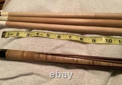 Joss West Bill Stroud 1975 Custom Pool Cue Very Rare One of One 3 Shaft's