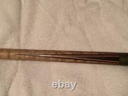 Joss West Bill Stroud 1975 Custom Pool Cue Very Rare One of One 3 Shaft's