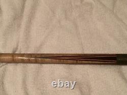 Joss West Bill Stroud 1975 Custom Pool Cue Very Rare One of One 3 Shaft's