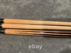 Judd Fuller Custom 8-Point Cue (2007) Cocobolo/Maple with Natural Star Inlays